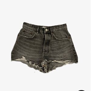 Black Zara Denim shorts